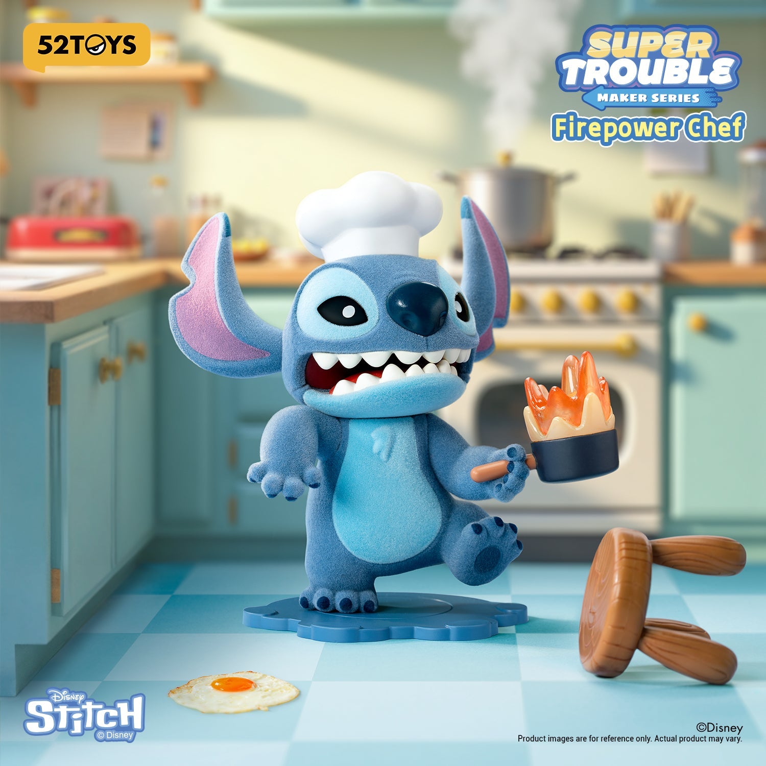Disney Stitch Super Trouble Maker Series Blind Box - 52TOYS 52toys Blind Box Collectible at Mega Claw, product image 8