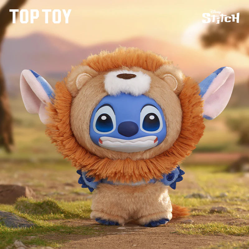 Disney Stitch Wild Animal Soft Vinyl Plush Blind Box