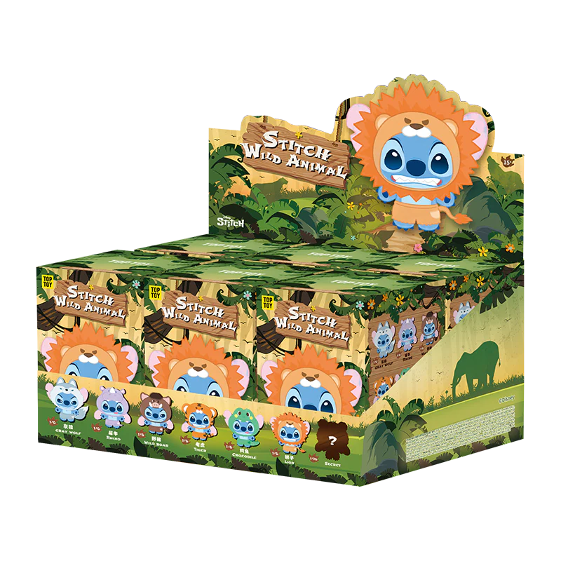 Disney Stitch Wild Animal Soft Vinyl Plush Blind Box - TOP TOY blind-box Blind Box Plush at Mega Claw, product image 9
