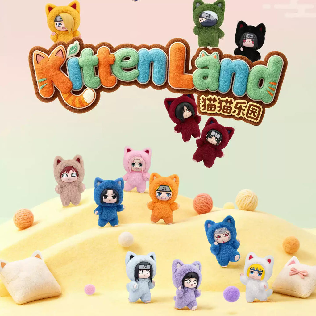 EAKI x NARUTO Shippuden KittenLand Series Vinyl Plush Keychain Blind Box - EAKI blind-box Blind Box Keychain at Mega Claw, product image 11