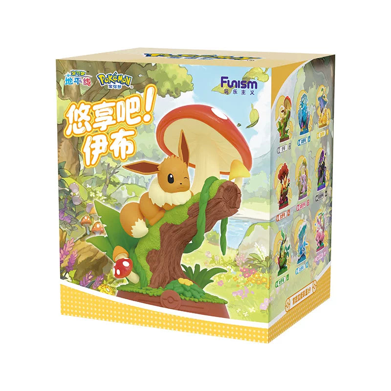 Funism Pokemon Eevee Relax & Enjoy Series Volume 3 Figure Blind Box – Eevee & Eeveelutions - Funism blind-box Blind Box Figure at Mega Claw, product image 10