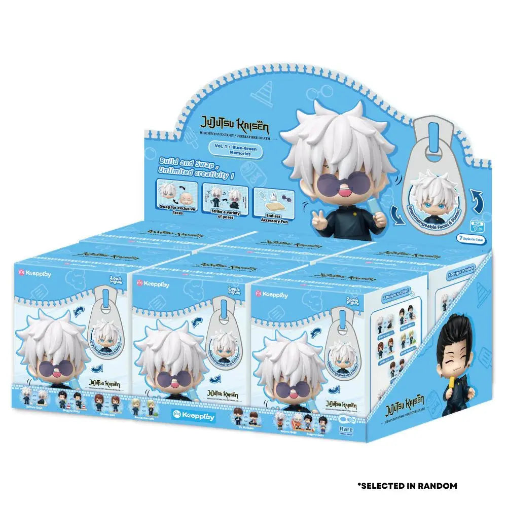 Jujutsu Kaisen Blue Memories Zipper Figure Blind Box - KEEPPLEY blind-box Blind Box Figure at Mega Claw, product image 11