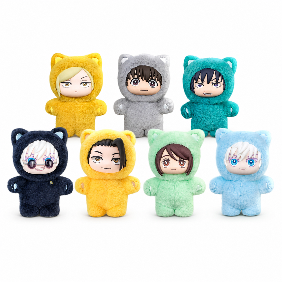 Jujutsu Kaisen Cat Paradise Party Plush Blind Box