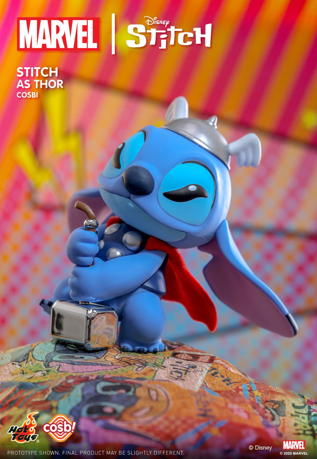 Marvel Stitch COSBI Mini Figure Blind Box - HOT TOYS blind-box Blind Box Figure at Mega Claw, product image 2