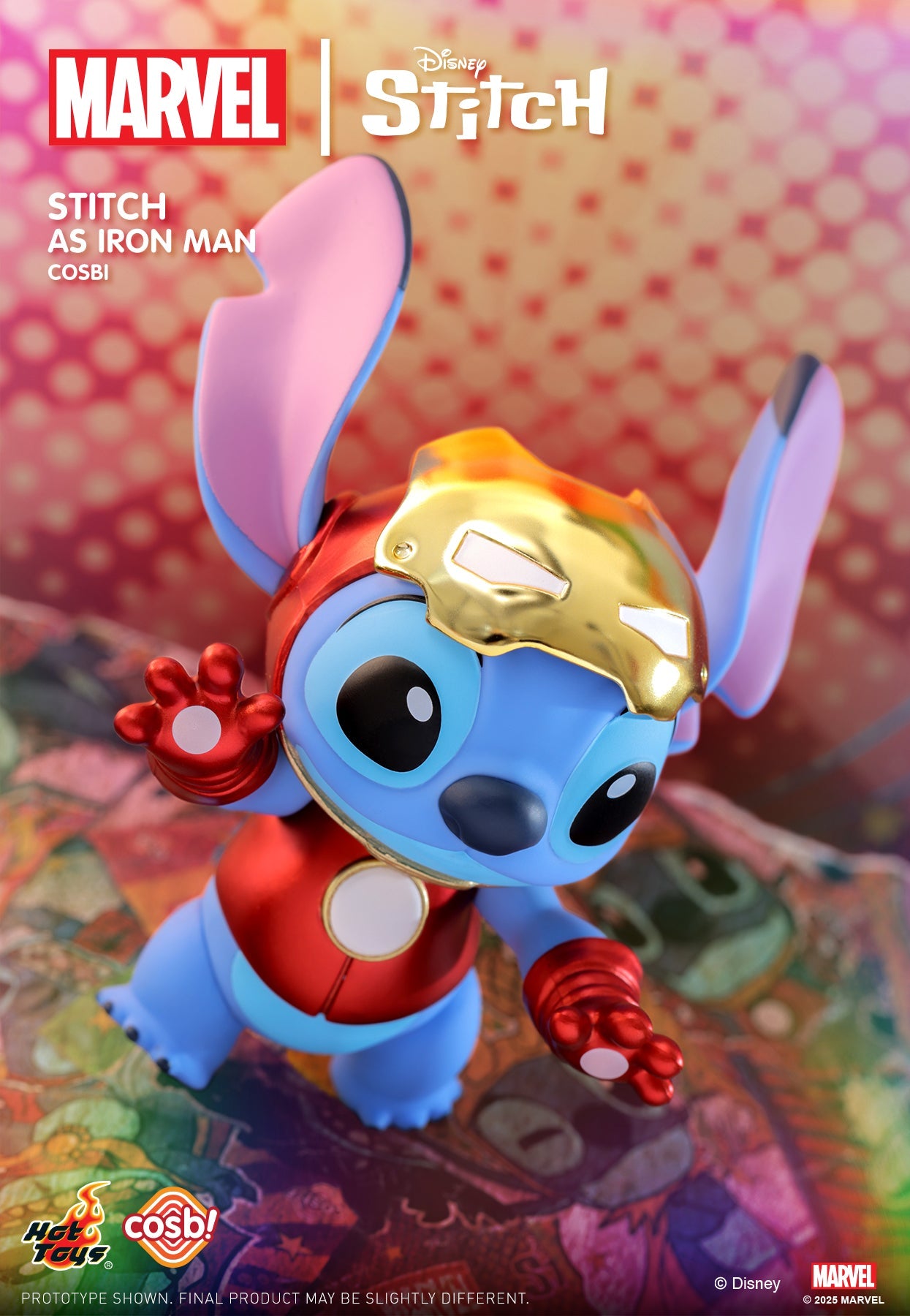 Marvel Stitch COSBI Mini Figure Blind Box - HOT TOYS blind-box Blind Box Figure at Mega Claw, product image 5