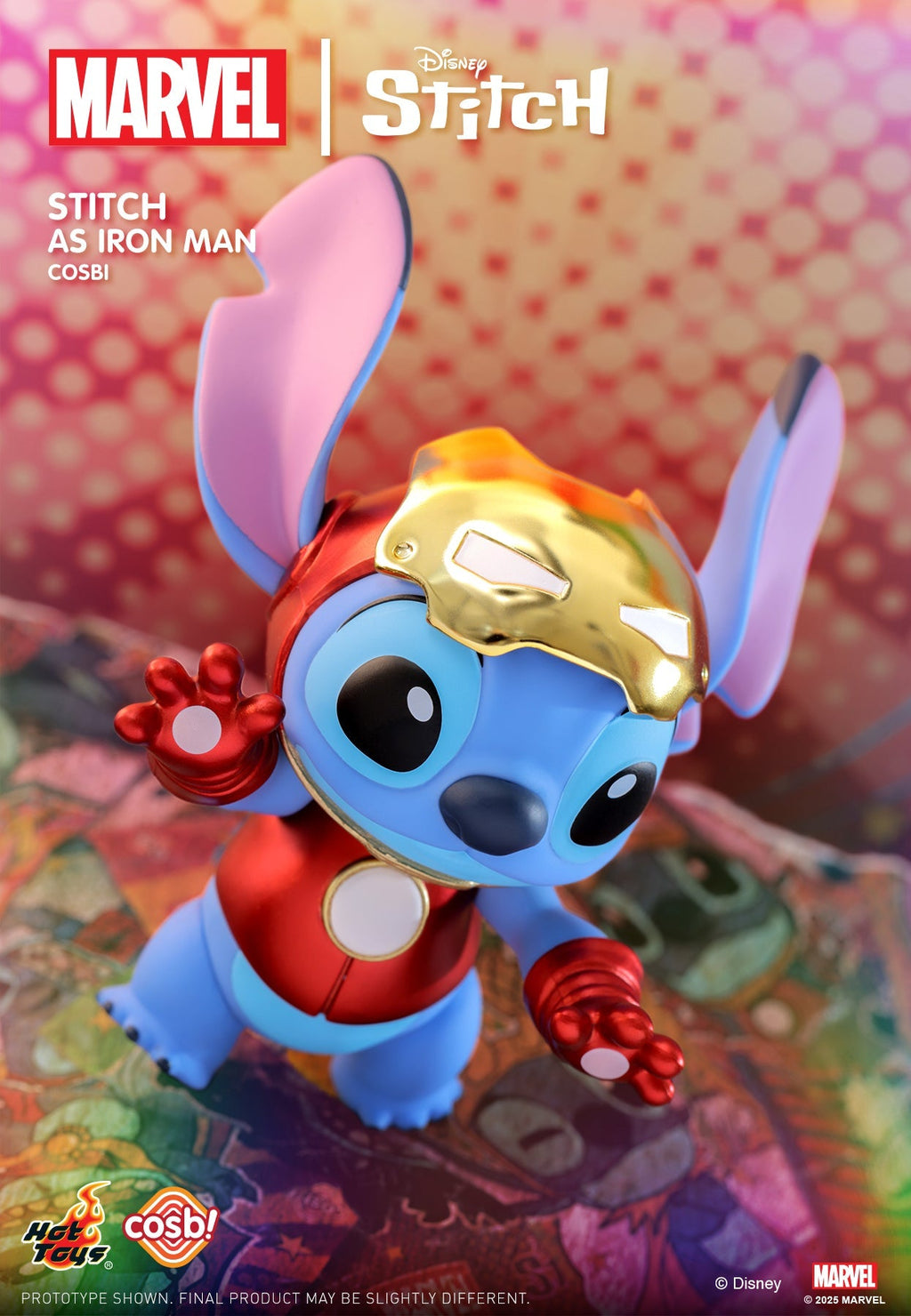 Marvel Stitch COSBI Mini Figure Blind Box - HOT TOYS blind-box Blind Box Figure at Mega Claw, product image 5