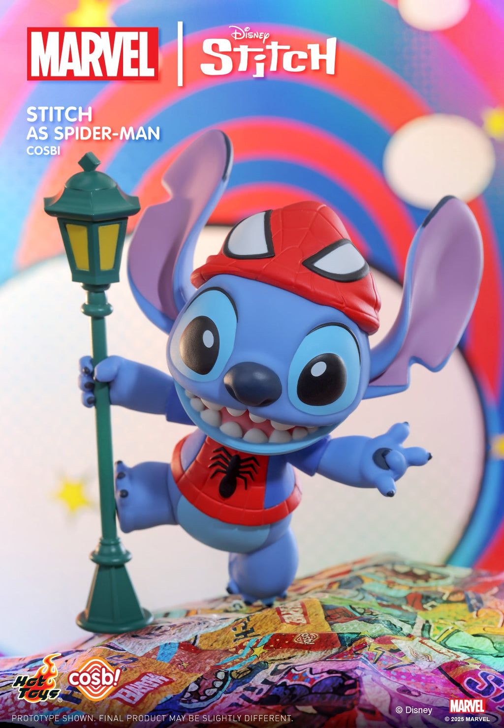 Marvel Stitch COSBI Mini Figure Blind Box - HOT TOYS blind-box Blind Box Figure at Mega Claw, product image 7
