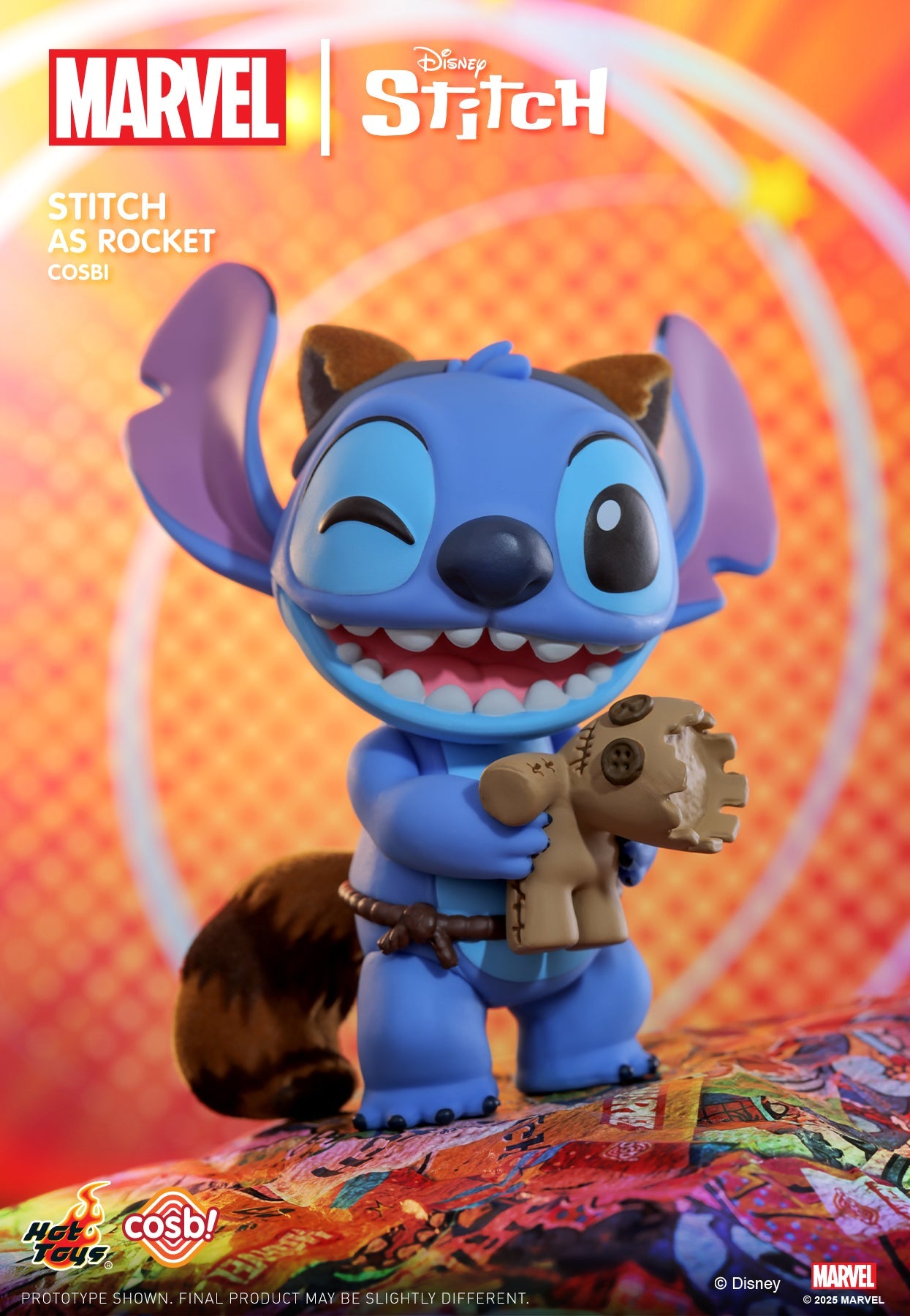 Marvel Stitch COSBI Mini Figure Blind Box - HOT TOYS blind-box Blind Box Figure at Mega Claw, product image 8