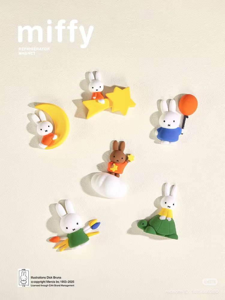 Miffy Letter Fridge Magnet Blind Box - Martian Toys blind-box Blind Box Magnet at Mega Claw, product image 4