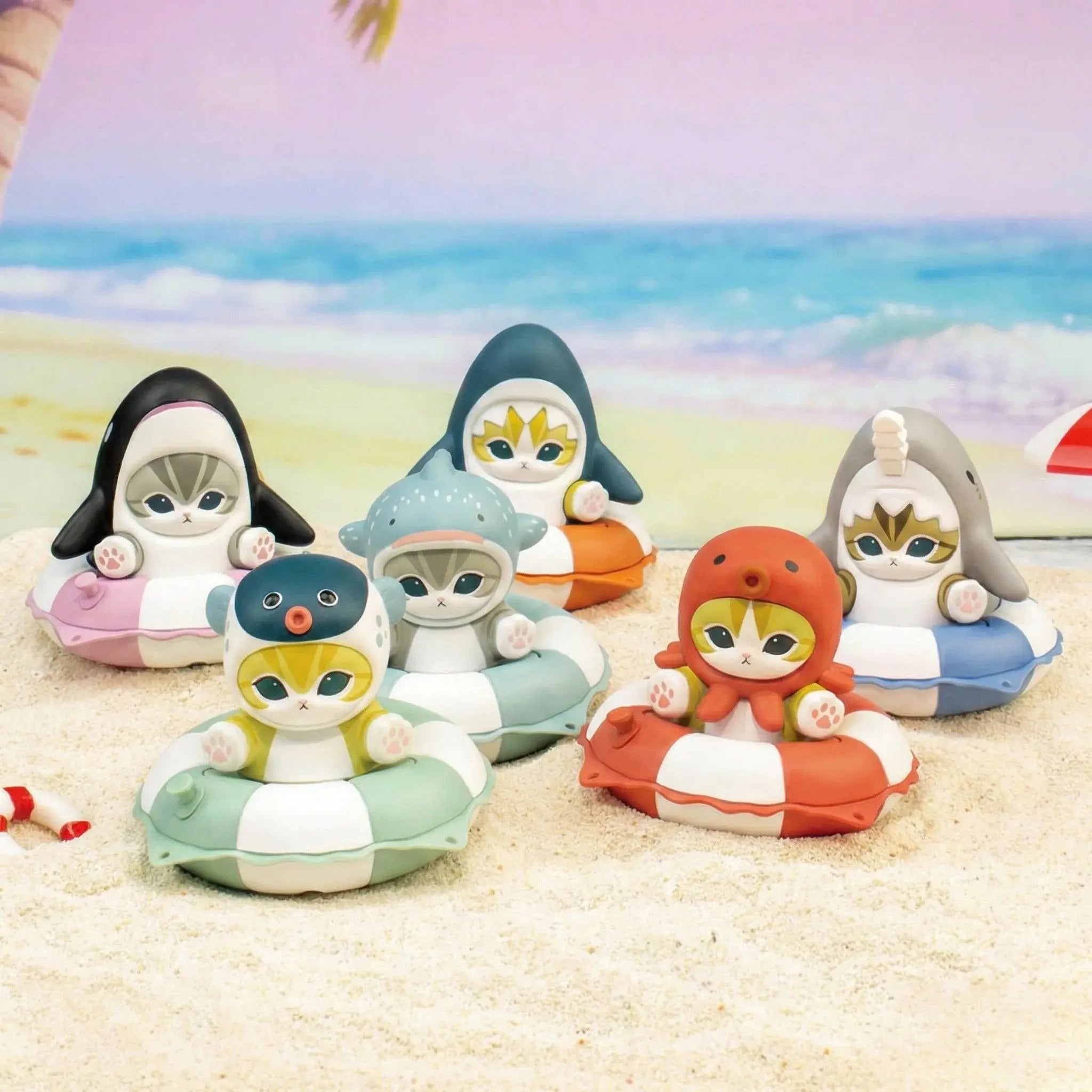 Mofusand Swim Ring Series Blind Box - CYDM blind-box Blind Box Collectible at Mega Claw, main product image