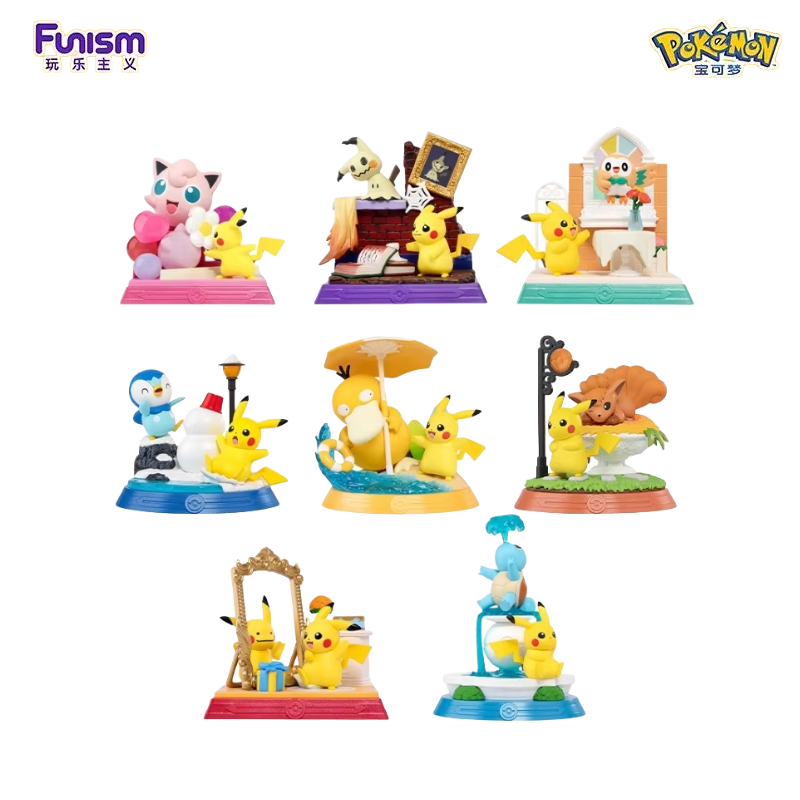 Pokemon Pikachu & Friends Blind Box - Funism blind-box Blind Box Collectible at Mega Claw, product image 3