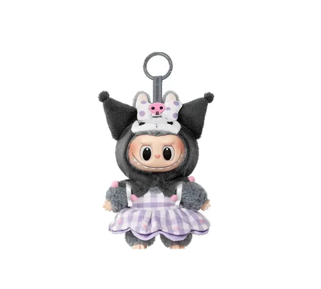 POP MART The Monsters Hello Kitty and Friends Series Vinyl Plush Pendant Blind Box - POP MART blind-box Blind Box Keychain at Mega Claw, main product image