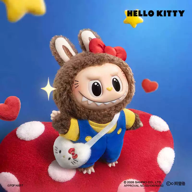 POP MART The Monsters Hello Kitty and Friends Series Vinyl Plush Pendant Blind Box - POP MART blind-box Blind Box Keychain at Mega Claw, product image 5
