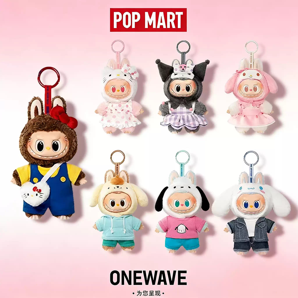 POP MART The Monsters Hello Kitty and Friends Series Vinyl Plush Pendant Blind Box - POP MART blind-box Blind Box Keychain at Mega Claw, product image 11