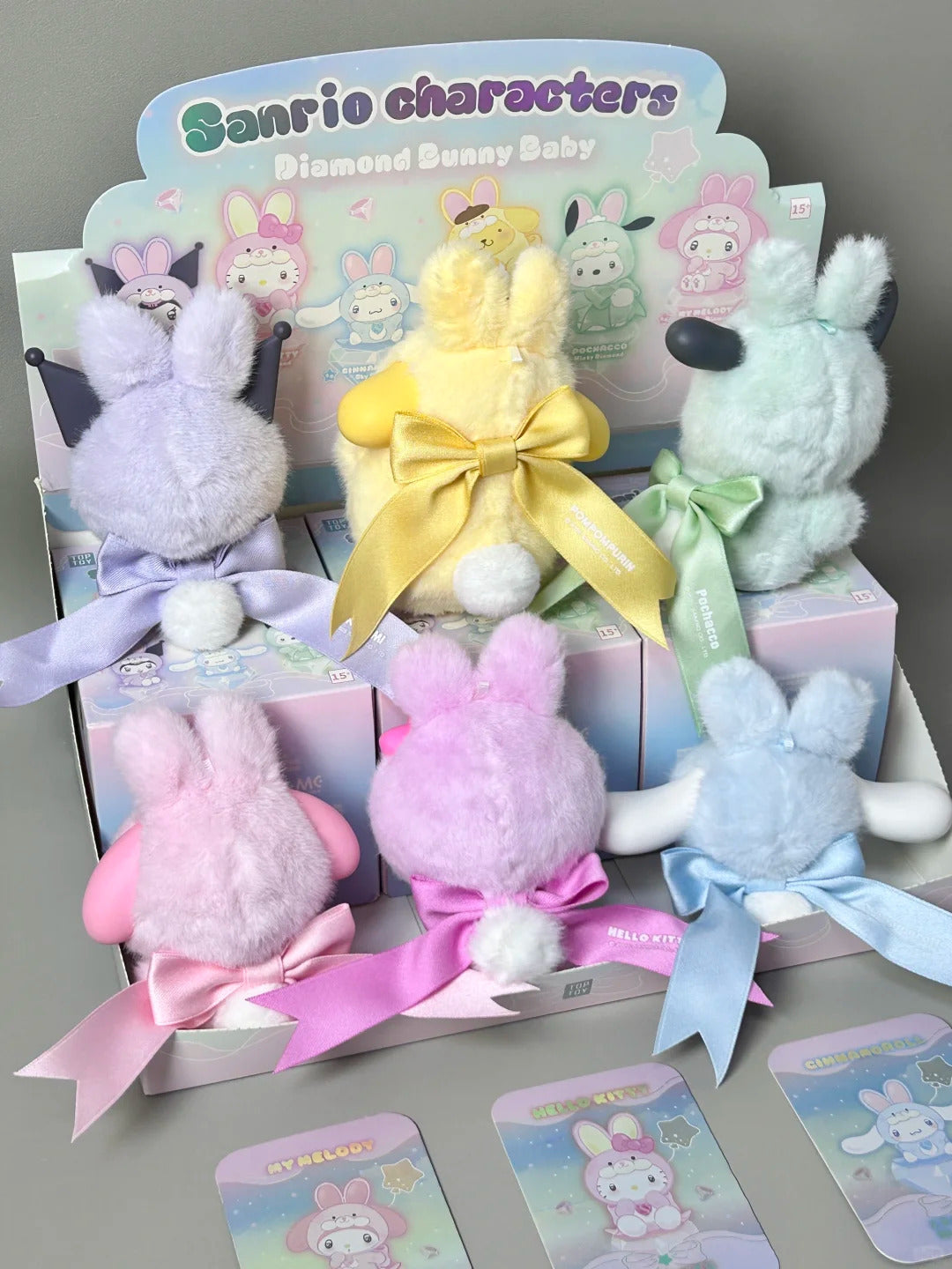Sanrio Diamond Bunny Soft Vinyl Plush Blind Box - TOP TOY blind-box Blind Box Plush at Mega Claw, product image 3