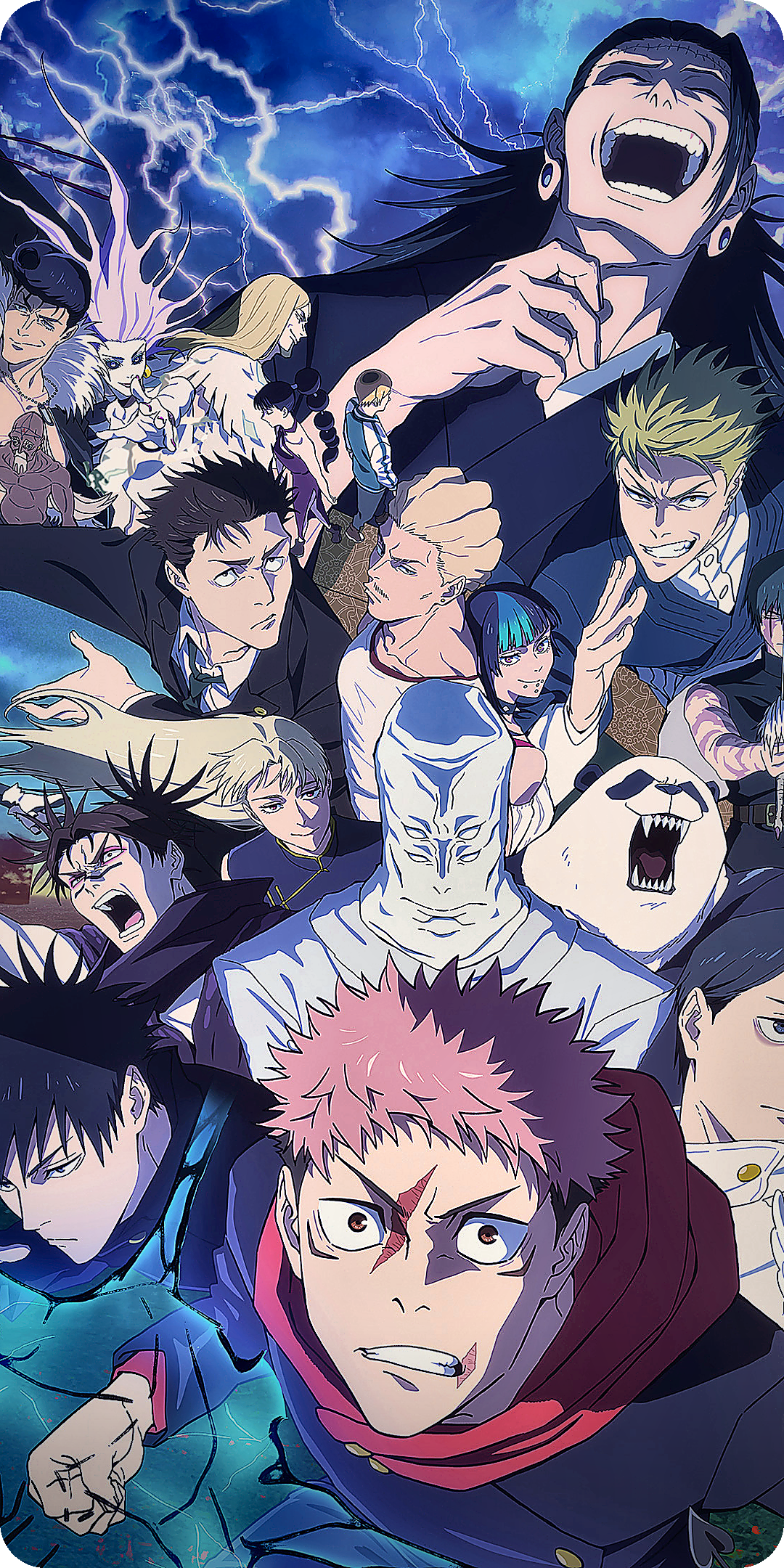 Jujutsu Kaisen series artwork - Mega Claw blind box collection