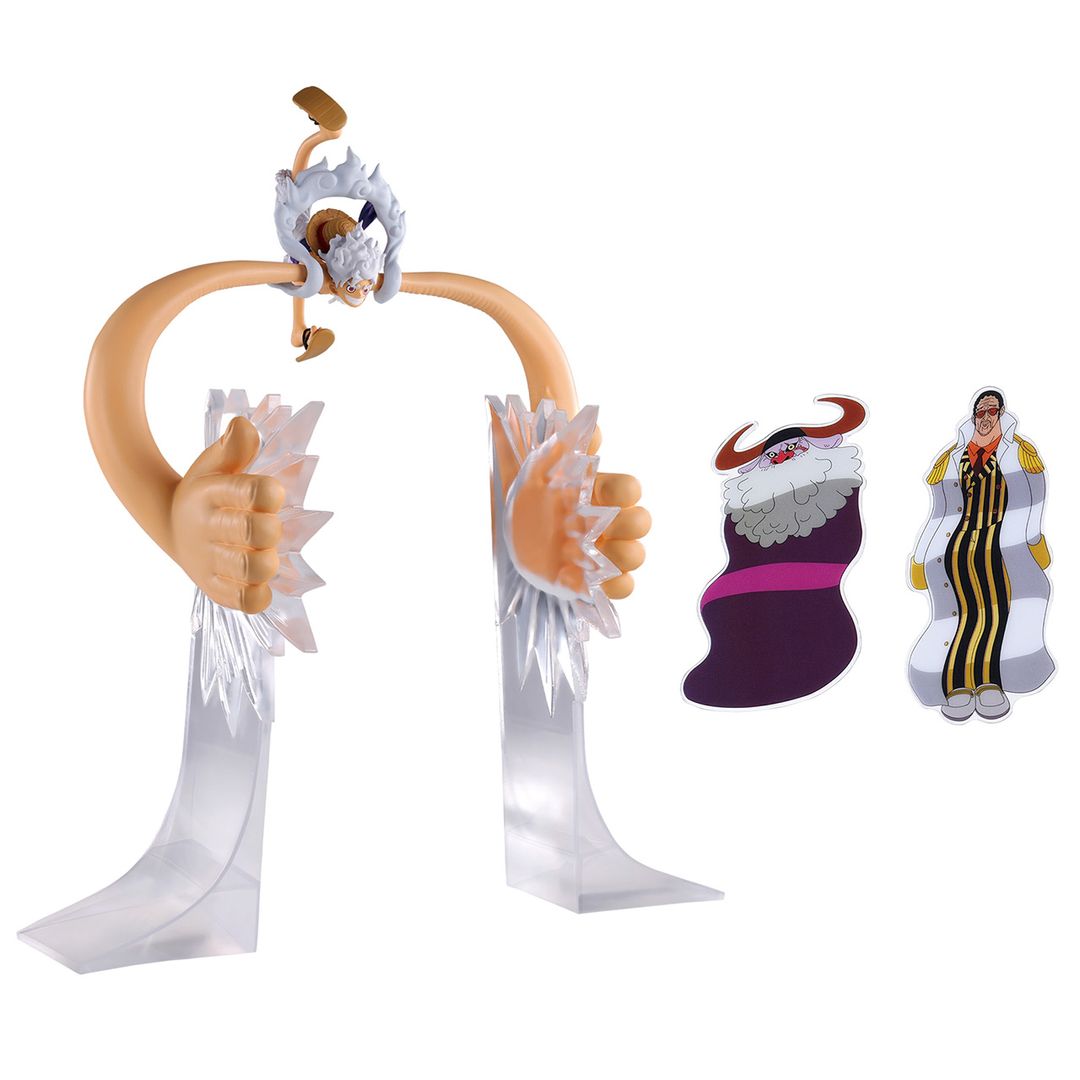 One Piece FIGLIFE! Monkey D. Luffy Gear 5 Vol. 5 Bookend Figure - collectible figure product view 1