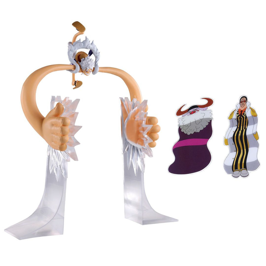 One Piece FIGLIFE! Monkey D. Luffy Gear 5 Vol. 5 Bookend Figure