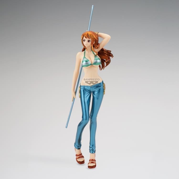 One Piece Glitter & Glamours Nami Special Color Ver. Figure - collectible figure product view 2