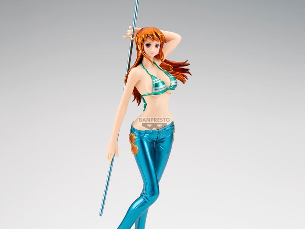 One Piece Glitter & Glamours Nami Special Color Ver. Figure - collectible figure product view 4