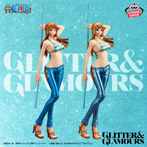 One Piece Glitter & Glamours Nami Special Color Ver. Figure - collectible figure product view 5