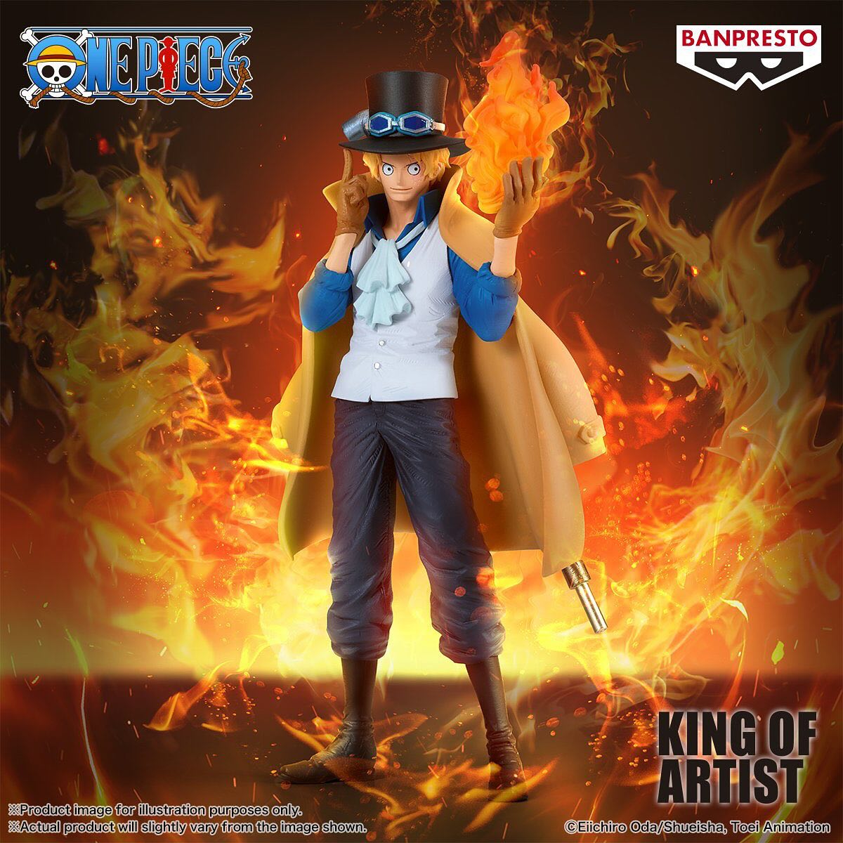One Piece King of Artist Sabo Figure - collectible figure product view 1