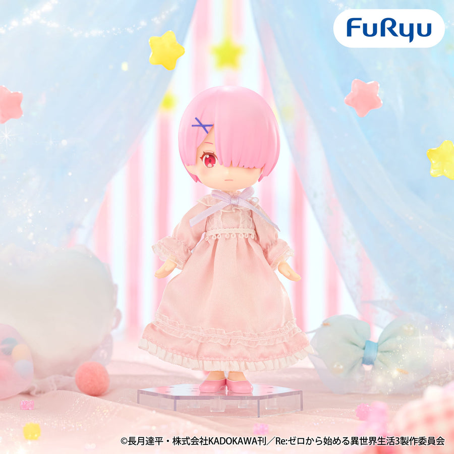 Re:Zero Starting Life in Another World MeloDoll Figure - Ram Night Dress Ver.