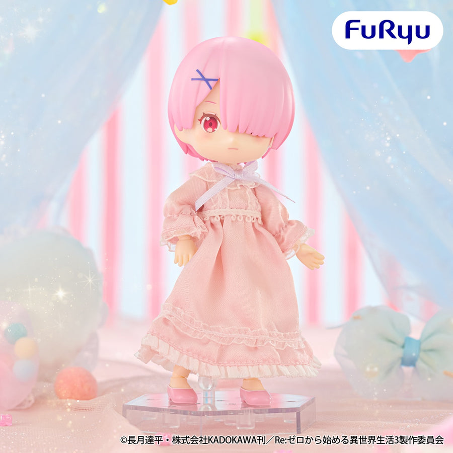 Re:Zero Starting Life in Another World MeloDoll Figure - Ram Night Dress Ver.