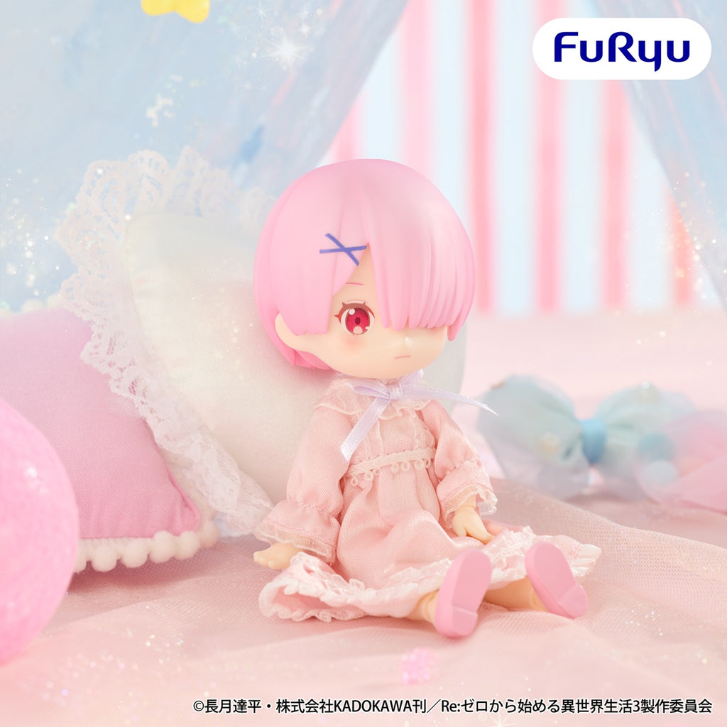 Re:Zero Starting Life in Another World MeloDoll Figure - Ram Night Dress Ver. - collectible figure product view 3
