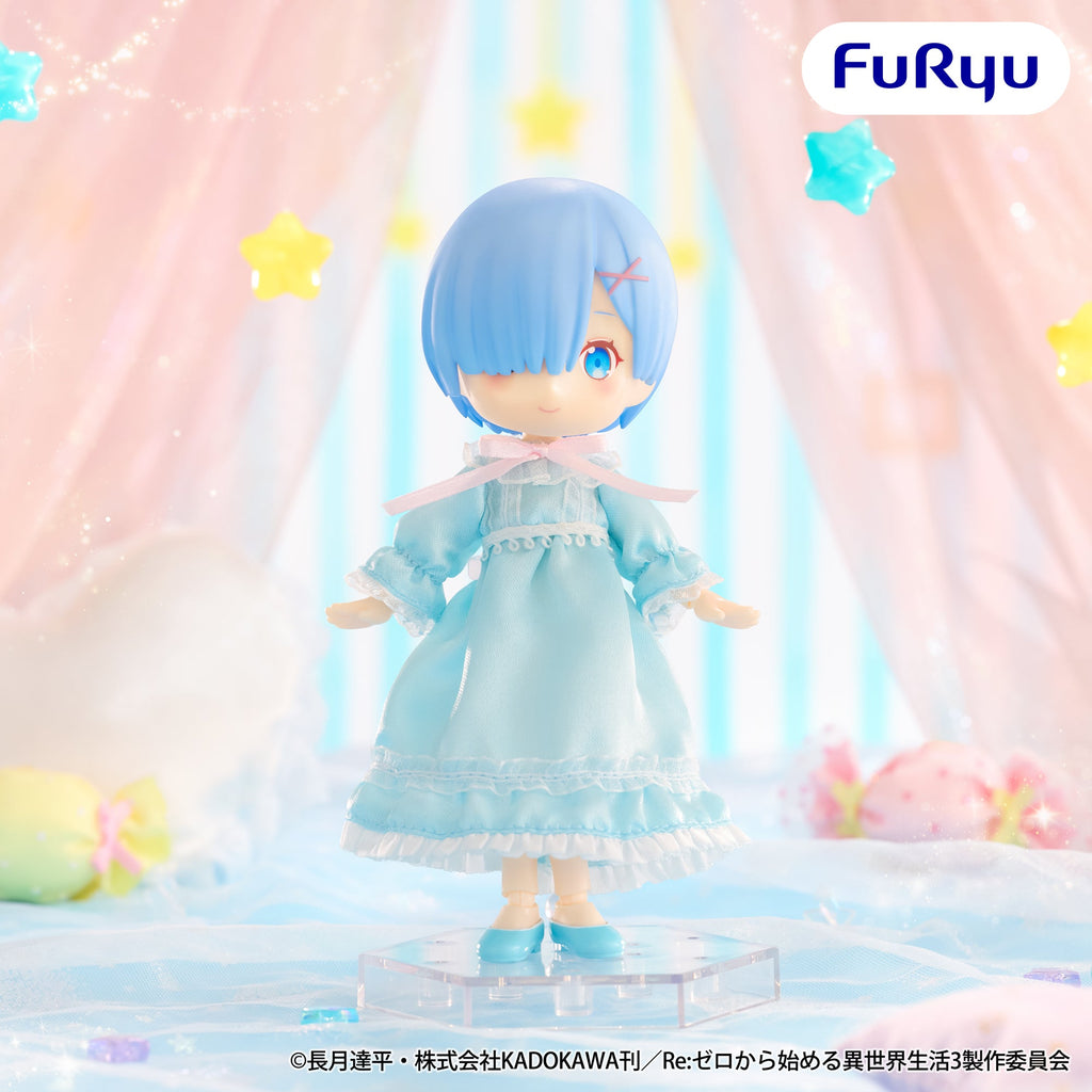 Re:Zero Starting Life in Another World MeloDoll Figure - Rem Night Dress Ver. - collectible figure product view 1