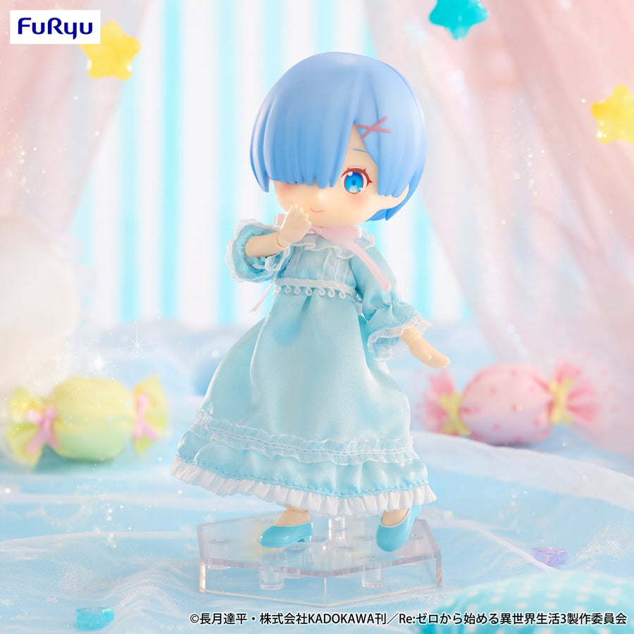 Re:Zero Starting Life in Another World MeloDoll Figure - Rem Night Dress Ver.