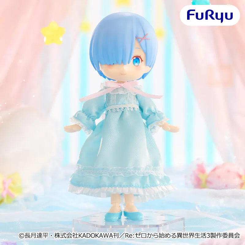 Re:Zero Starting Life in Another World MeloDoll Figure - Rem Night Dress Ver. - collectible figure product view 3
