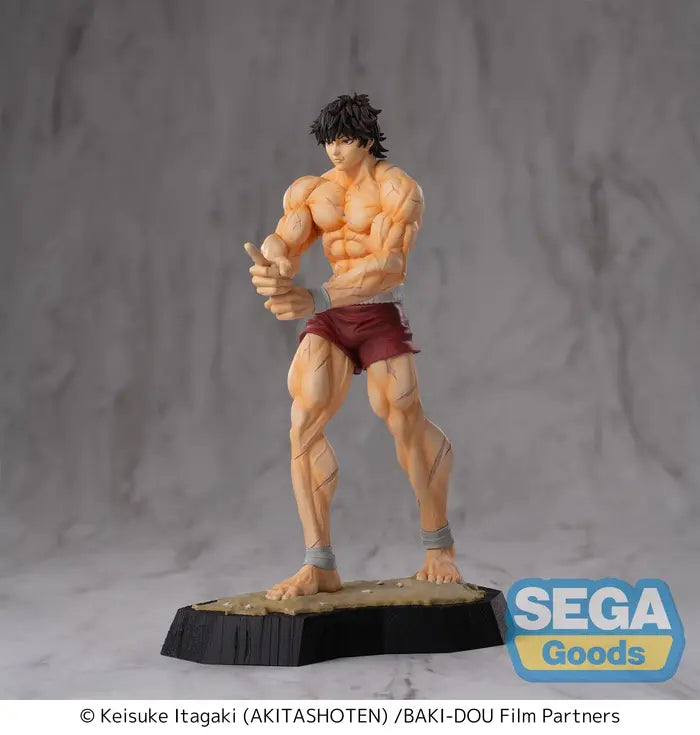 SEGA Baki-Dou Luminasta Baki Hanma Figure - collectible figure product view 6