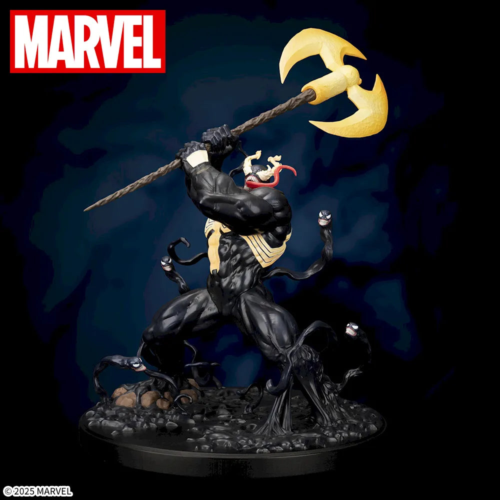 SEGA Marvel Luminasta Venom King in Black Figure - collectible figure product view 1