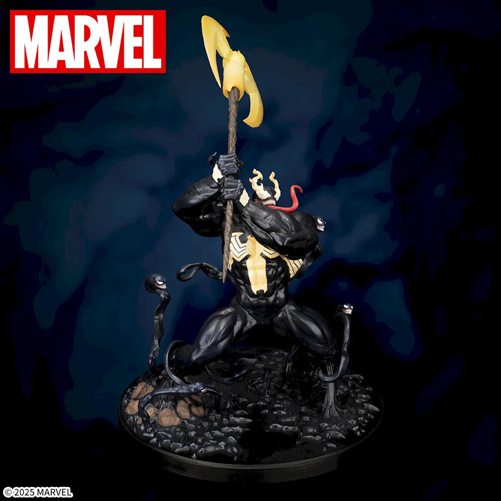SEGA Marvel Luminasta Venom King in Black Figure - collectible figure product view 4