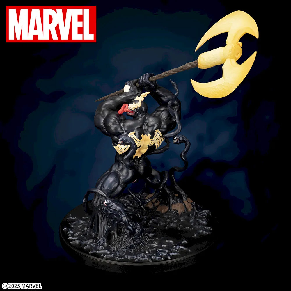 SEGA Marvel Luminasta Venom King in Black Figure - collectible figure product view 5