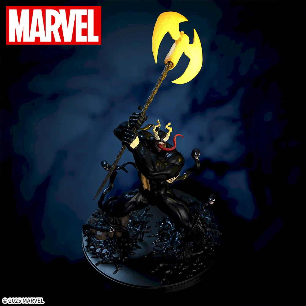 SEGA Marvel Luminasta Venom King in Black Figure - collectible figure product view 6