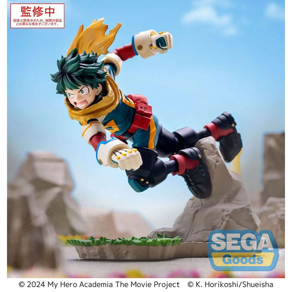 SEGA My Hero Academia: You're Next Xross Link Izuku Midoriya Vol.2 Figure - collectible figure product view 4