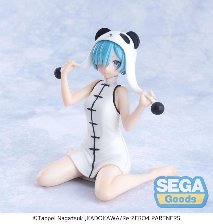 SEGA Re:Zero Starting Life in Another World Yumemirize Rem Panda Outfit Figure - collectible figure product view 7