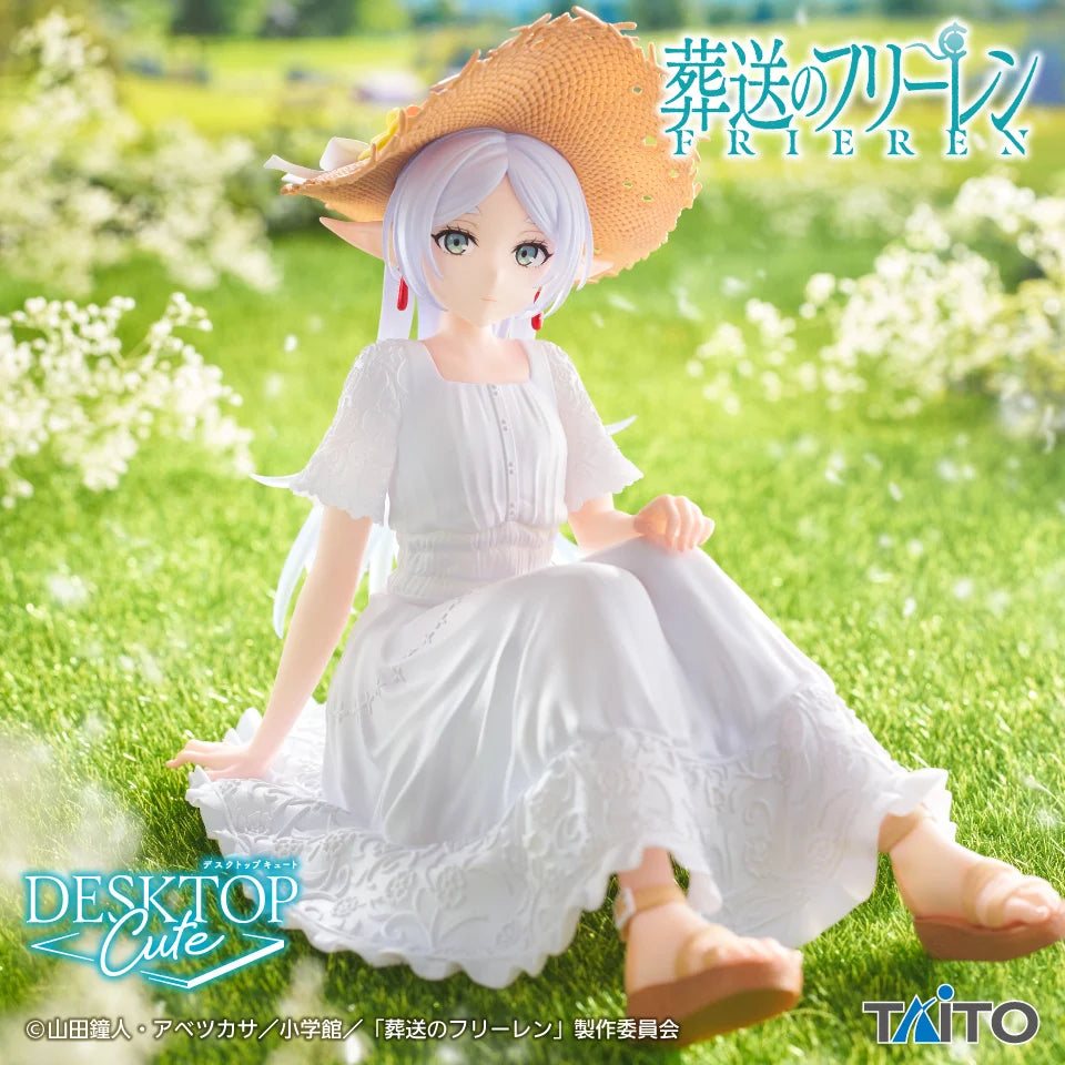 Taito Frieren: Beyond Journey's End Desktop Cute Figure Frieren Summer One-Piece Ver. - collectible figure product view 1