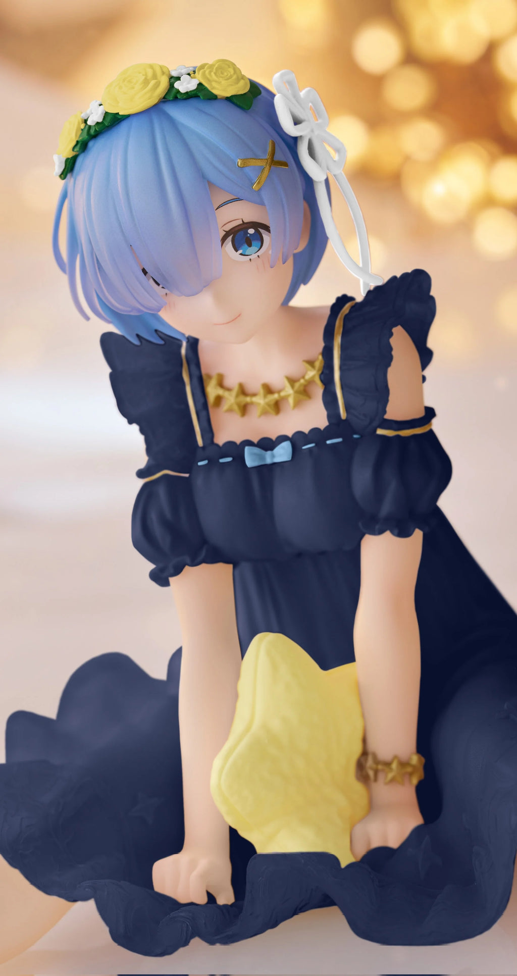 Taito Re:Zero Starting Life in Another World Desktop Cute Figure Rem Star Dreamy Ver. - collectible figure product view 3